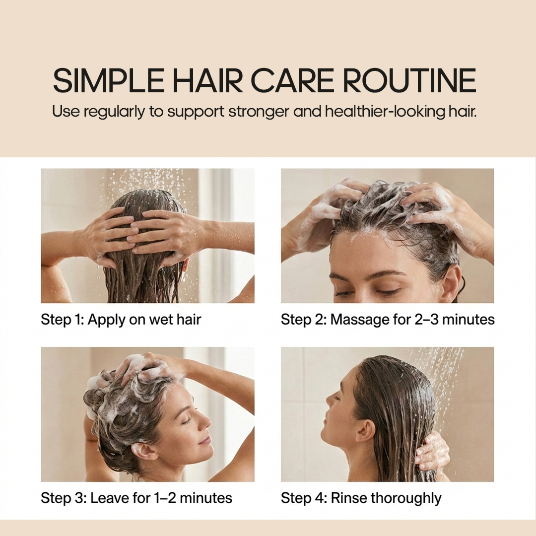 OXZYN ANTI-HAIRFALL BIOTIN SHAMPOO - Image 3