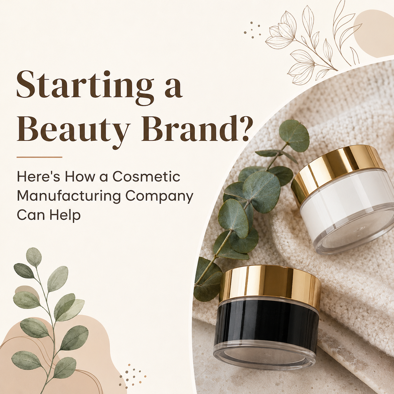 cosmetic manufacturing company